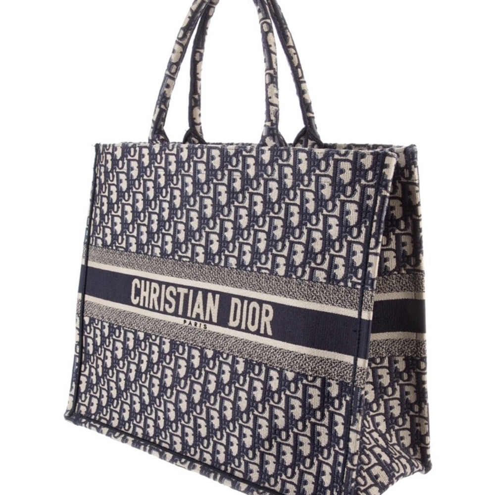 DIOR Large Oblique Book Tote With  In Mint And Excellent Condition As Shown - Picture 6 of 6